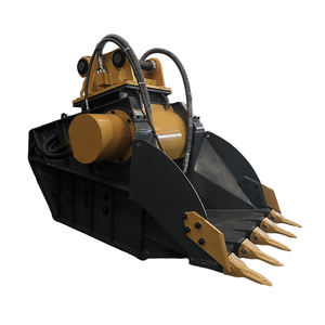 18-30 Tonnen Bagger Schwerlast-Motor-Backenbrecher-Schaufel für Bergbau und Steinbruch zur Sandstein- und Kohlegewinnung - Product Image 1