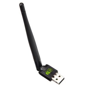 RTL8188GU Adaptateur <span class=keywords><strong>USB</strong></span> 150M Wi-Fi Dongle pour PC de bureau Adaptateur réseau sans fil avec antenne pour ordinateur portable <span class=keywords><strong>Windows</strong></span> 11/<span class=keywords><strong>10</strong></span>/8/7 - Product Image 2