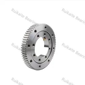 External Gear Slewing Bearing Small Turntable Bearing Single Row New Type Slewing Bearings