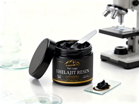 Sirop de résine de Shilajit pur de l'Himalaya Gentian OEM 50g – Acide Fulvique et Oligo-éléments Sauvages pour l'Énergie, le Soutien Immunitaire et les Vitamines