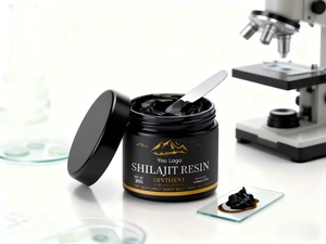 Sirop de résine de Shilajit pur de l'Himalaya Gentian OEM 50g – Acide Fulvique et Oligo-éléments Sauvages pour l'Énergie, le Soutien Immunitaire et les Vitamines - Product Image 5