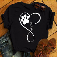 Camiseta blanca básica lisa personalizada para mujer, camiseta negra en blanco con estampado de logotipo para mujer, camisetas gráficas, camisetas negras de talla grande