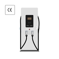 Station de charge rapide 180KW DC Chargeur EV avec paiement QR APP OCPP 1.6J/2.0 et contrôle RFID IP55 Cabinet EV Station de charge