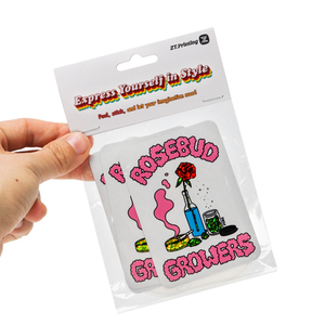 Tùy Chỉnh Nhãn In Ấn Không Thấm Nước Vinyl Chết Cắt Dán Gói Tự Dính PVC Logo Holographic Nụ Hôn Cắt Dán Tấm - Product Image 2