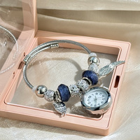 Montre à Quartz de Luxe pour Femmes, Vente en Gros, Nouveau Design, Bracelet Bijou, Diamants et Strass, Mode et Prix Abordable