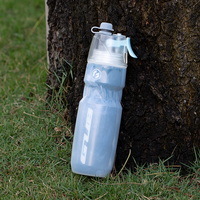 GUB COOL Bouteille d'eau isotherme de sport 600ml sans BPA, conception étanche pour le cyclisme, le basket-ball, la course à pied en plein air