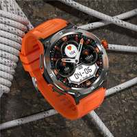 Reloj Inteligente KT76 en Oferta, Reloj Deportivo Digital para Exteriores, Resistente al Agua, con Llamadas Bluetooth, Linterna, Smartwatch