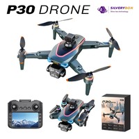 Drone aérien professionnel avec GPS, évitement d'obstacles, écran 4,5 pouces, télécommande, caméra 4K HD, batterie longue durée, jouet RC pliable pour étudiants