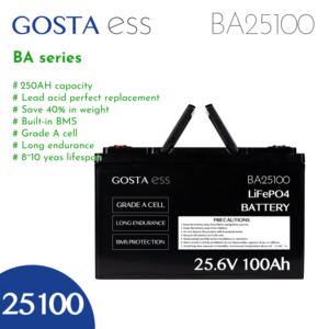 AA51017 GOSTA BA25100 Tianneng เซลล์ Byd รถยก 10,000 รอบ Lifepo4 280 Prismatic พลังงานแสงอาทิตย์แบตเตอรี่ลิเธียมไอออน - Product Image 5