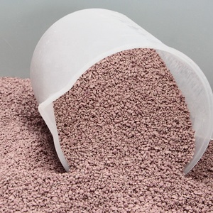 Litière pour chat en sable minéral sans poussière, à forte agglomération, de couleur violette - Product Image 6