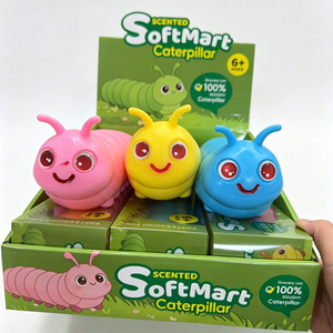 Juguete Antiestrés de Oruga Adorable al por Mayor, Juguete Sensorial Creativo de Rebote Rápido, Juguete para Niños - Product Image 1