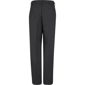 Custom <b>Men's</b> <b>Work</b> <b>Pants</b> <b>Black</b> Flat Front with Stain Resistant Feature Size 48W X 34L - Product Image 2