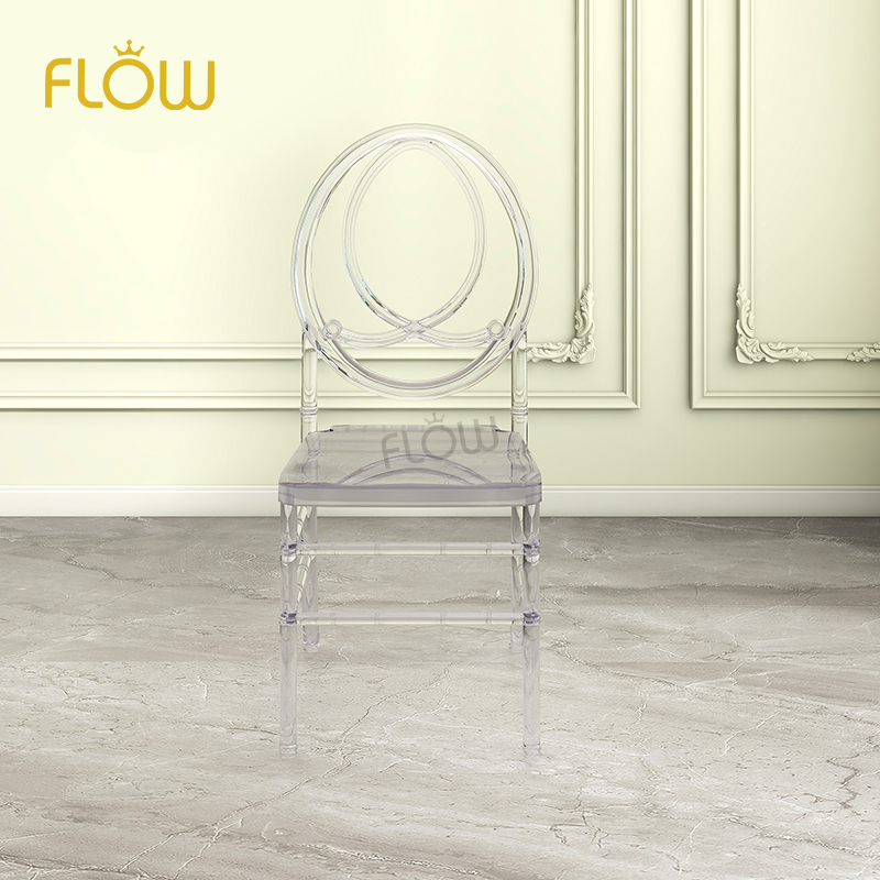 Wholesale Cheap Price Banquet PC Resin Transparent Crystal Dining Phoenix Chair Stackable clear Party Wedding Chair for Events