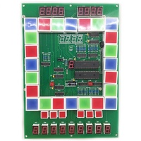 Máquina de juegos arcade de Mario, Kit de bricolaje de alta calidad, pcb, máquina de juegos de mesa gratis