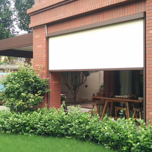 Bán buôn Patio bóng râm không thấm nước nhiệm vụ nặng nề cửa sổ màn hình Gió dù để che nắng màn hình cơ giới cho Patio ngoài trời Rèm gió bằng chứng - Product Image 4