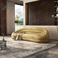 Nouveau design 2025 – Canapé-lit 3 places compressé, style d'angle, mousse haute densité, mobilier modulaire pour salon