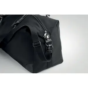 Bolsa de viaje de lona Monaco 340gr, merchandising sostenible - Product Image 1