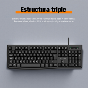 Combo de teclado y ratón Acer con cable USB para PC y portátil - Product Image 5
