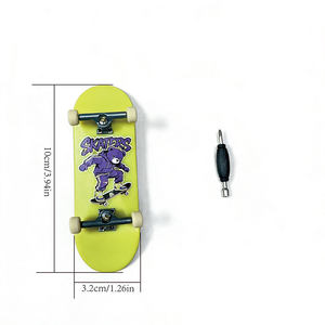 Ensemble complet de planches à doigts ABS, imperméable, professionnel, portable, mini <span class=keywords><strong>skateboard</strong></span> pour les jeunes, pratique des figures à doigts - Product Image 4