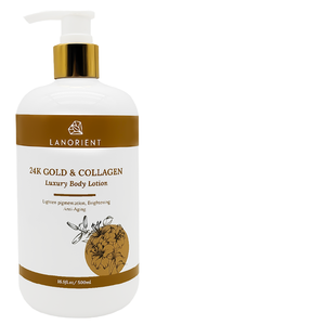 Loción Corporal Hidratante 100% Natural con Fragancia de Limoncillo Orgánico, Etiqueta Privada OEM/ODM, Colágeno Iluminador para Piel Normal - Product Image 1