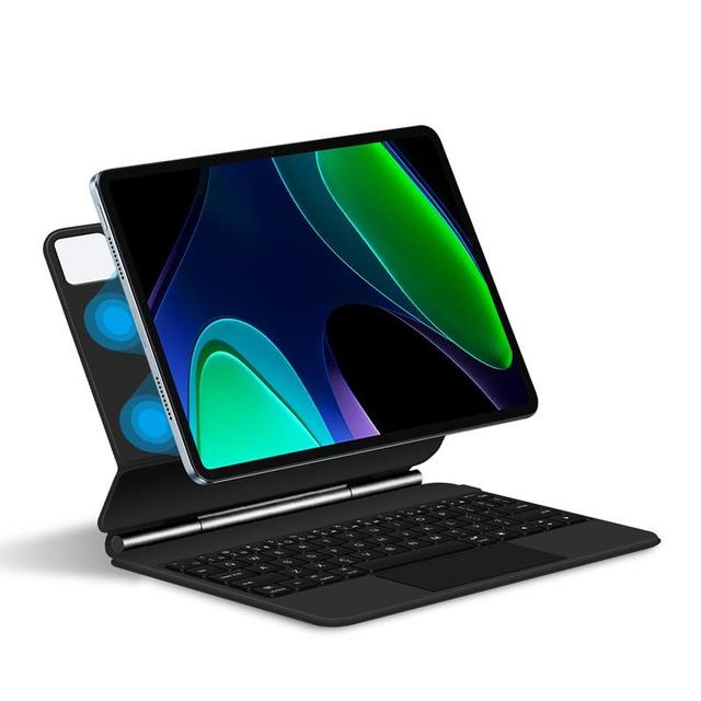 Wholesale Hot Sale Leather Tablet Case for Xiaomi Pad 6 Floating Magnetic BT Keyboard
