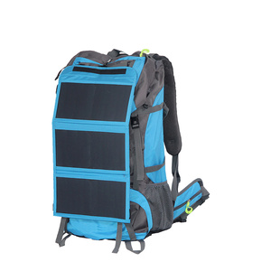 Sac à dos solaire personnalisé intelligent 68L 20W/6V USB étanche pour ordinateur portable TYB-04 Sac à dos solaire multifonctionnel pour l'extérieur - Product Image 4