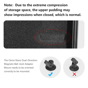 Amazear All-Weather Companion: estuche rígido impermeable para DJI Osmo Nano, bolsa de viaje portátil para disparar en movimiento - Product Image 6