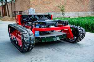 Tagliaerba telecomandato cingolato <span class=keywords><strong>di</strong></span> piccole dimensioni e alta potenza per la rimozione delle erbacce in frutteti, foreste e pendenze agricole - Product Image 4