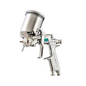 ENTREGA A DOMICILIO Pistola de Pulverización Anest Iwata HVLP de 1/4 Pulgadas con Vaso de Plástico de 600 ml, Original, Nueva - Product Image 1
