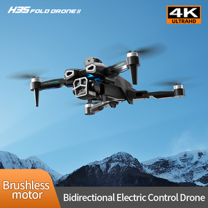 H35 Mini Drone 4K HD ESC Dual camera không chổi than giá rẻ bay không người lái Wifi Quadcopter tầm xa dron nhiếp ảnh điều khiển từ xa bay không người lái Đồ chơi - Product Image 3