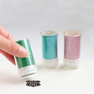 Estuche transparente Sello iridiscente Compra a granel Logotipo personalizado Diseño de etiqueta Logotipo entintado Sello - Product Image 3