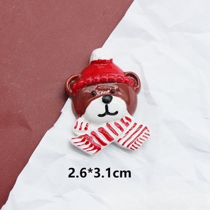 Handprined giáng sinh decodent Charms trường hợp điện thoại Giày Nhựa đồ trang sức quyến rũ nhựa bán buôn decodent DIY cho trang trí - Product Image 3