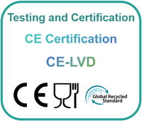 Agent de test et de certification tiers en Chine Certification CE Directive basse tension LVD