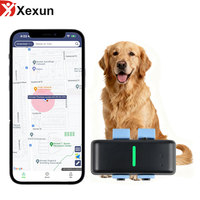 Traceur GPS pour chien Xexun GNSS GLONASS Galileo Beidou AGPS LBS, étanche IP68, réseau 4G, Android IOS, traceur pour animaux de compagnie