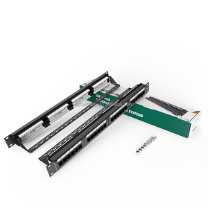แผงแพทช์ CAT 6 ขนาด 19 นิ้ว 1U แบบ 24 พอร์ต สำหรับติดตั้งบนแร็ค UTP RJ45 - Product Image 5