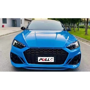 Kit Carrozzeria per <span class=keywords><strong>AUDI</strong></span> A5 2021 Aggiornamento a RS5 Include Paraurti Griglia ABS Minigonne Laterali Diffusore Posteriore Terminali di Scarico - Product Image 3