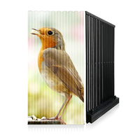 Mur rideau en verre LED écran transparent RGBW écran étanche translucide fenêtre épissage Grille écran