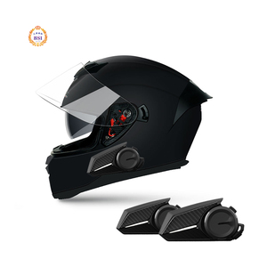 Nuevo estilo, casco de motocicleta, auricular Bluetooth, sistema de intercomunicación de malla, auriculares Bluetooth para motocicleta para montar BT 5,0 F10 - Product Image 4