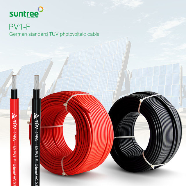 PV String Wiring UV and Ozone Resistant Hydrolysis Resistant Compatible With All Common Connectors