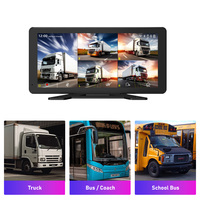 Caméra embarquée avancée pour camion avec caméra de recul, enregistrement HD 1080P, étanche et vision nocturne pour la surveillance de la sécurité des flottes commerciales