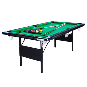 Sıcak satış ucuz fiyat 6 Feet bilardo bilardo masası taşınabilir katlanır bacaklar Snooker bilardo masası - Product Image 3