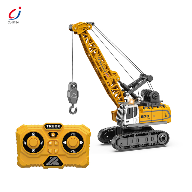 Chengji 1/64 Remote Control Construction Crane Toys Simulation Engineering Mini Alloy Wireless Remote Controls for Tower Cranes