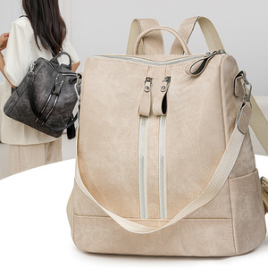 <b>Backpack</b> for Women Small <b>Backpacks</b> for Teen Girls <b>Lightweight</b> PU Leather <b>Backpack</b> Purse Designer Travel Satchel Bag Bookbag - Product Image 1