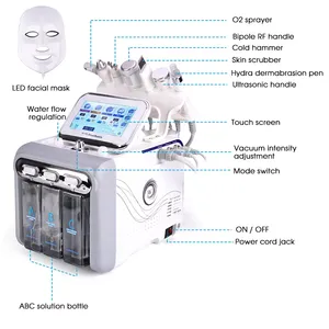 Máquina Facial de Hidrodermoabrasión con Múltiples Configuraciones, Hidro Microdermoabrasión con Oxígeno 7 en 1, Aqua Peel Hydro Beauty - Product Image 2