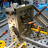 Table de soudage robotisée multifonctionnelle 3D/2D de haute qualité TKweld D16 D28 0,5 mm, nitridée au plasma, certifiée CE pour la construction, nouvelle
