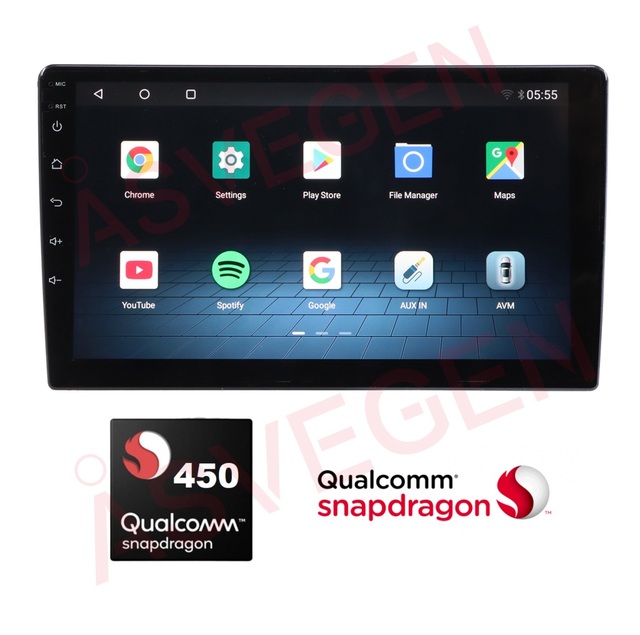 Qualcomm Chip 6+128gb Android 11 Car DVD Video Radio Player for Universal Car Stereo Screen With GPS Navigation Carplay DSP DAB