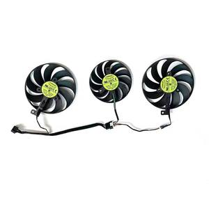 RX5700XT 5600XT 7Pin T129215SU T128010SU สำหรับ <span class=keywords><strong>Asus</strong></span> Radeon RX <span class=keywords><strong>5600</strong></span> 5700 XT TUF X3 EVO กราฟิกการ์ด OC พัดลมระบายความร้อน - Product Image 3