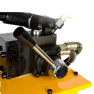 Pompe à huile haute pression à double effet manuelle CP-150S avec roues, 70 MPa, pompe manuelle hydraulique - Product Image 3