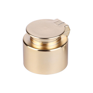 Không Tràn 24/410 Vàng Bạc Kim Loại Màu Nhựa Mỹ Phẩm Lật <span class=keywords><strong>Cap</strong></span> Lật <span class=keywords><strong>Top</strong></span> <span class=keywords><strong>Cap</strong></span> Cho Kem Dưỡng Da Dầu Gội Điều Hòa Chai - Product Image 2