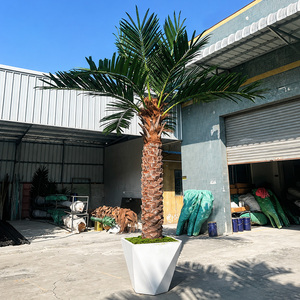China VIP lujo <span class=keywords><strong>palmera</strong></span> artificial <span class=keywords><strong>gigante</strong></span> Hotel artificial decoración palmeras personalizar artificial 4m fecha <span class=keywords><strong>palmera</strong></span> exterior - Product Image 2